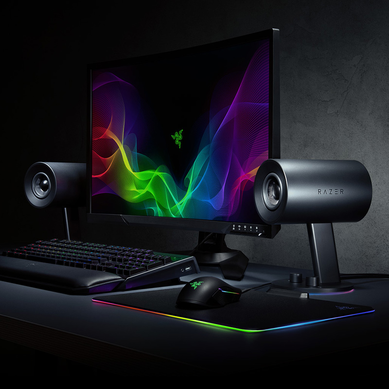 Razer雷蛇 天狼星2.0幻彩RGB电竞游戏音响台式笔记本电脑重低音箱